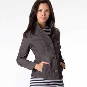 Prana Kara Gray Denim Jacket M